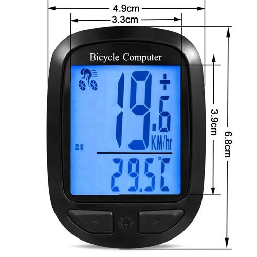 Велокомпьютер беспроводной Bicycle Computer YD100-A Waterproof 18 функций (13103230) - фото 3