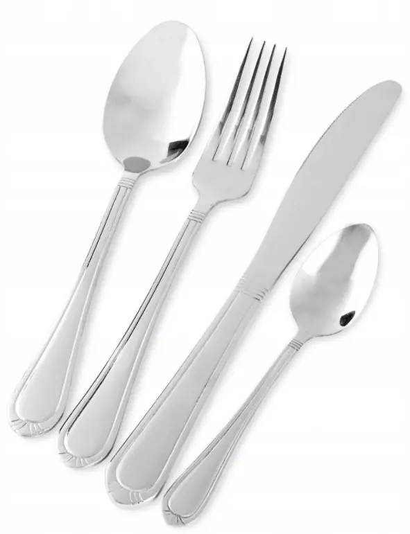 Набір столових приладів Kamille з нержавіючої сталі в валізі 72 пр. (5216) - фото 2 Набір столових приладів Kamille з нержавіючої сталі в валізі 72 пр. (5216) - фото 2