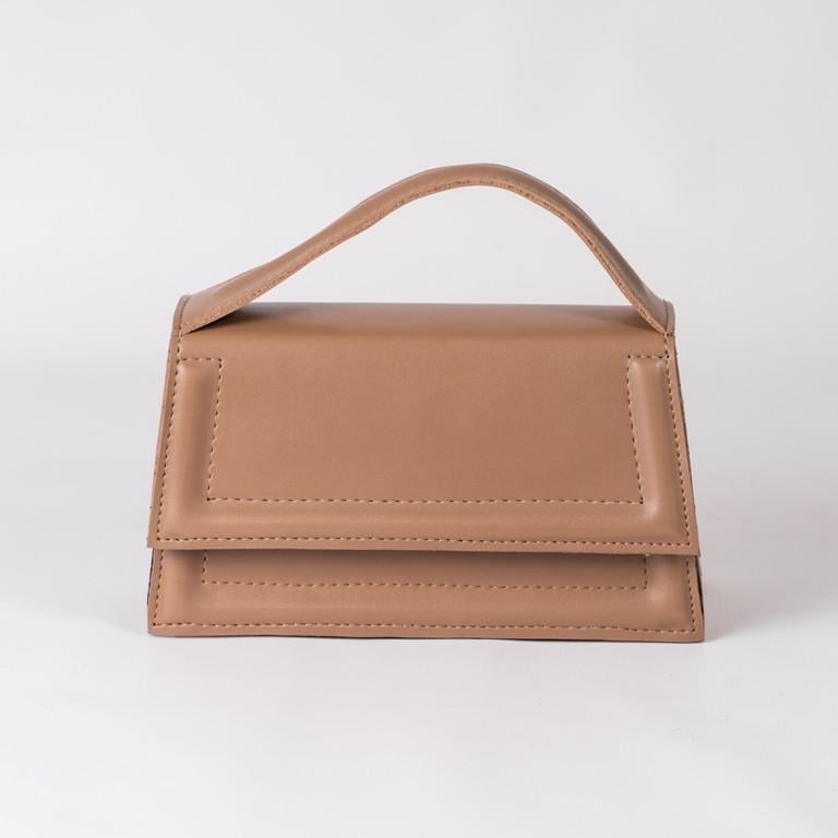 Сумка жіноча XENIA № 17-24 крос-боді з гладкого екошкіри Коричневий - фото 1 Сумка жіноча XENIA № 17-24 крос-боді з гладкого екошкіри Коричневий - фото 1