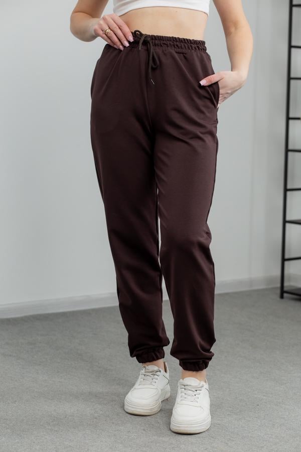 Спортивные штаны женские AKSAN XS Коричневый (21.908_brown_40(XS))