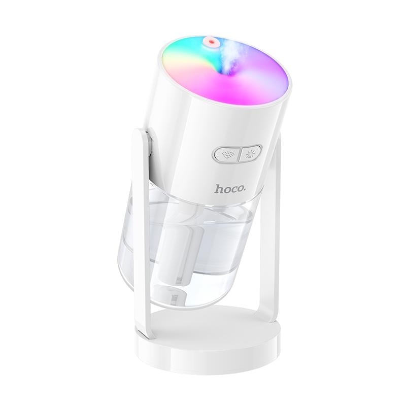 Зволожувач повітря з проекцією зоряного неба Hoco HX34 280ml Starry sky humidifier White (6942007674560)