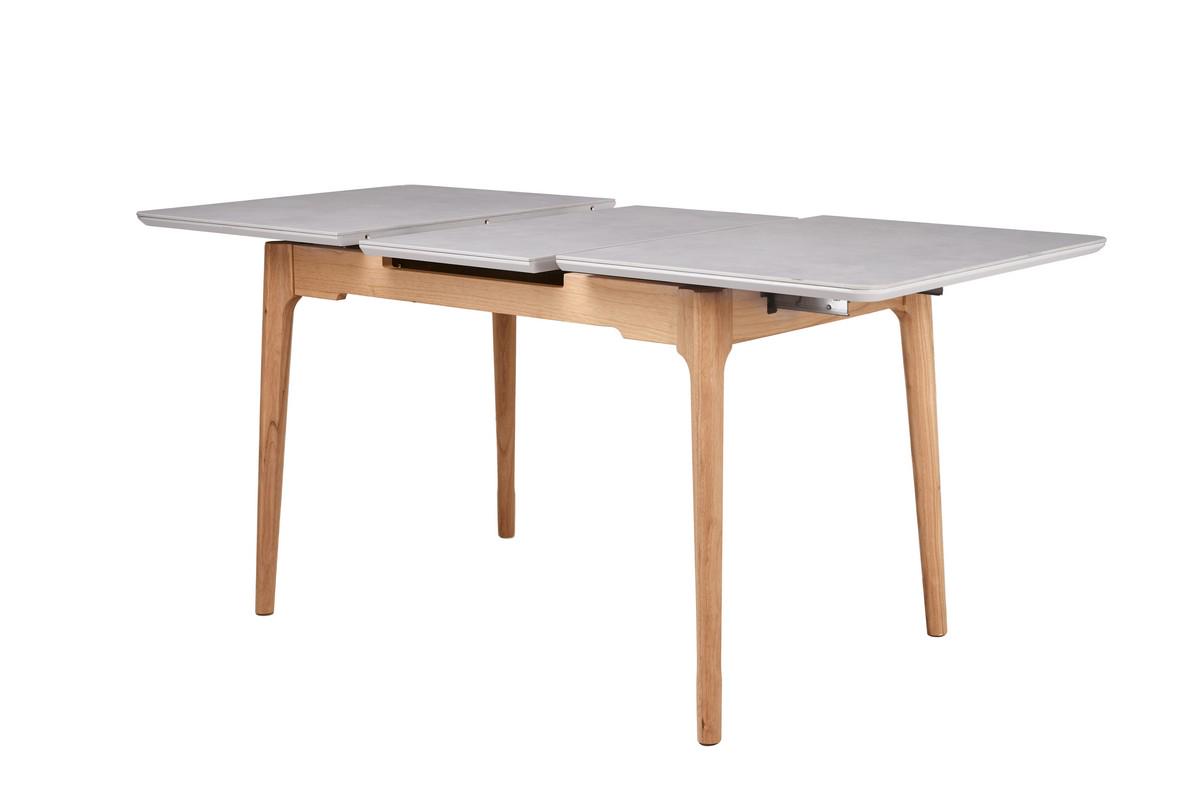 Стол обеденный раздвижной Vetro Mebel 1200-1600x800x760 мм Бардилио лайт/Бук (TМ-120) - фото 3 Стол обеденный раздвижной Vetro Mebel 1200-1600x800x760 мм Бардилио лайт/Бук (TМ-120) - фото 3