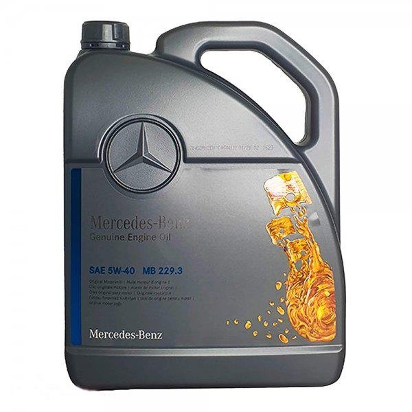 Моторное масло Mercedes Benz MB 229.3 SAE 5W-40 5 л