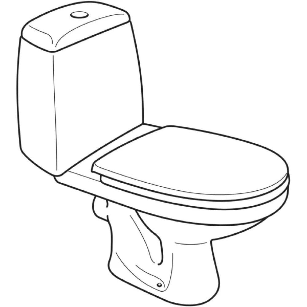 Унітаз підлоговий Kolo Solo S7921800UA із сидінням з мікроліфтом (232353) - фото 4 Унітаз підлоговий Kolo Solo S7921800UA із сидінням з мікроліфтом (232353) - фото 4