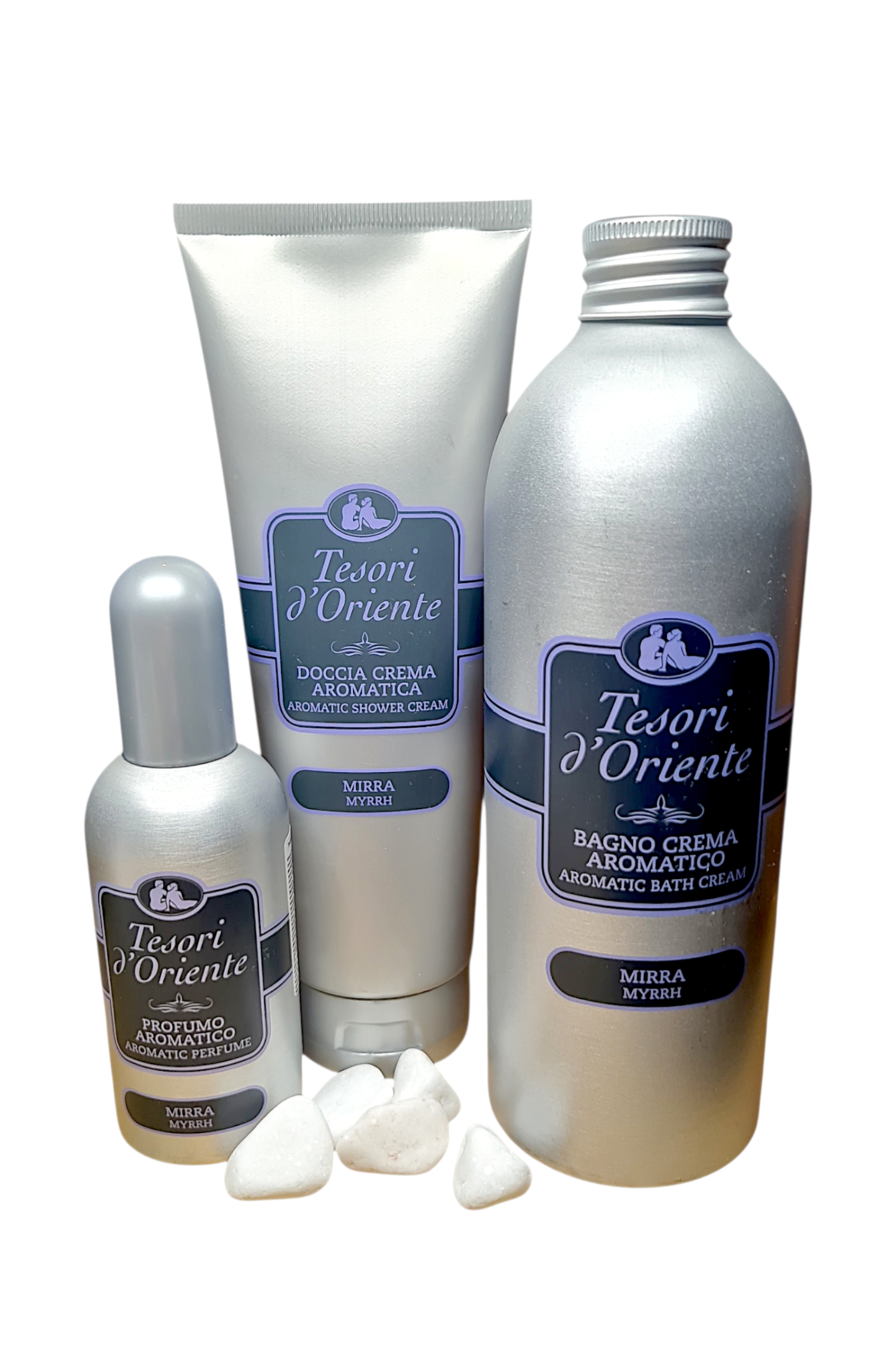 Набор подарочный Tesori d`Oriente Mirra для ухода за аромой и спа-сеансом 3 позиции (011119)