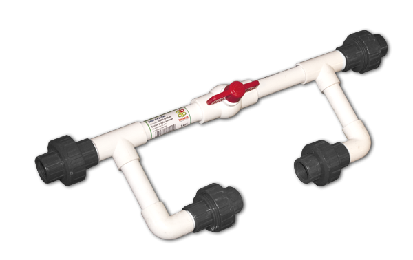 Байпас для инжектора Вентури DSFI-0412L 1/2" соединение с внутренней резьбой 1/2" (617) Байпас для инжектора Вентури DSFI-0412L 1/2" соединение с внутренней резьбой 1/2" (617)