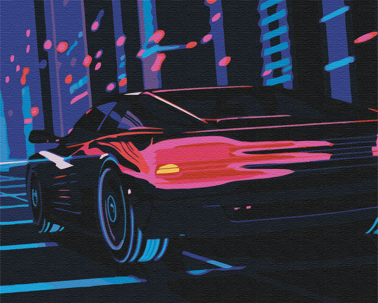 Картина по номерам Brushme BS51501 Скорость 40х50 см (1789527482)