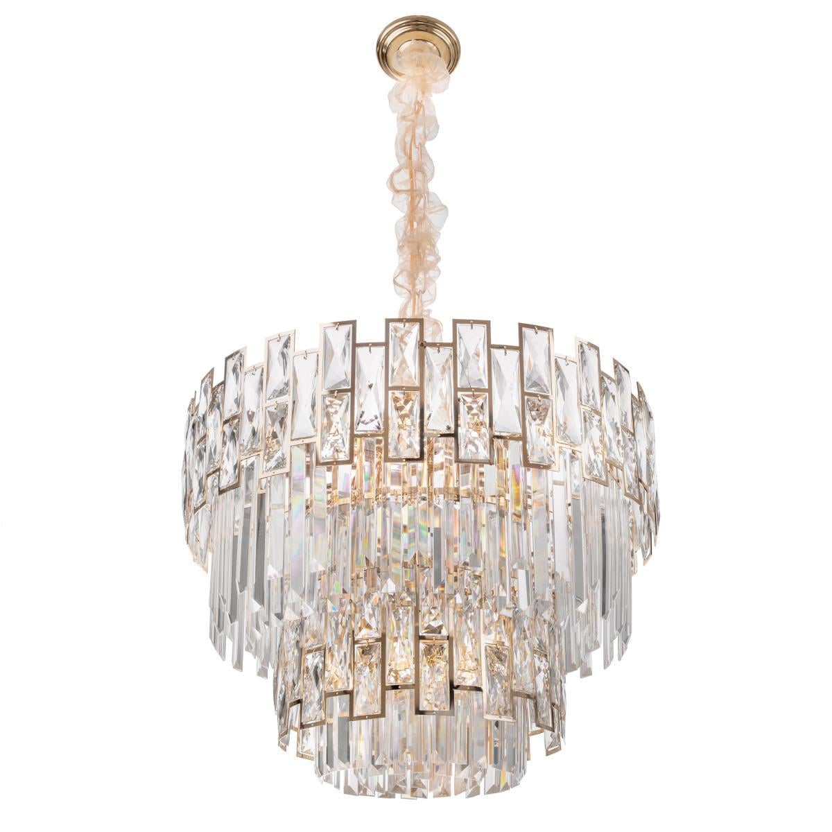 Люстра подвесная торт классическая Brille BCL-720S/17 E14