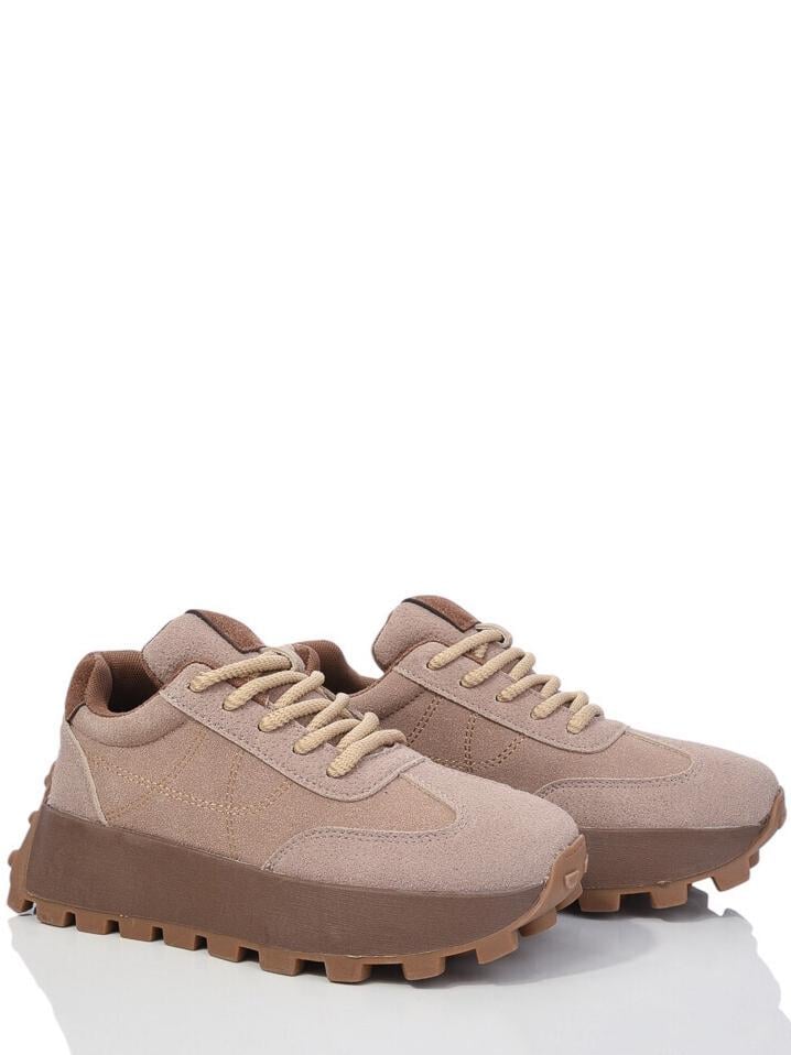 Кроссовки нубуковые Stilli VN260-5 р. 37 Бежевый