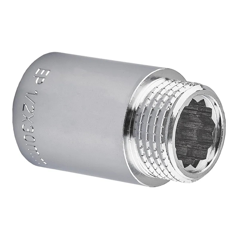 Удлинитель Europroduct EP.E030.CHR 1/2" x 30 мм MF латунь Хром (EP6125)