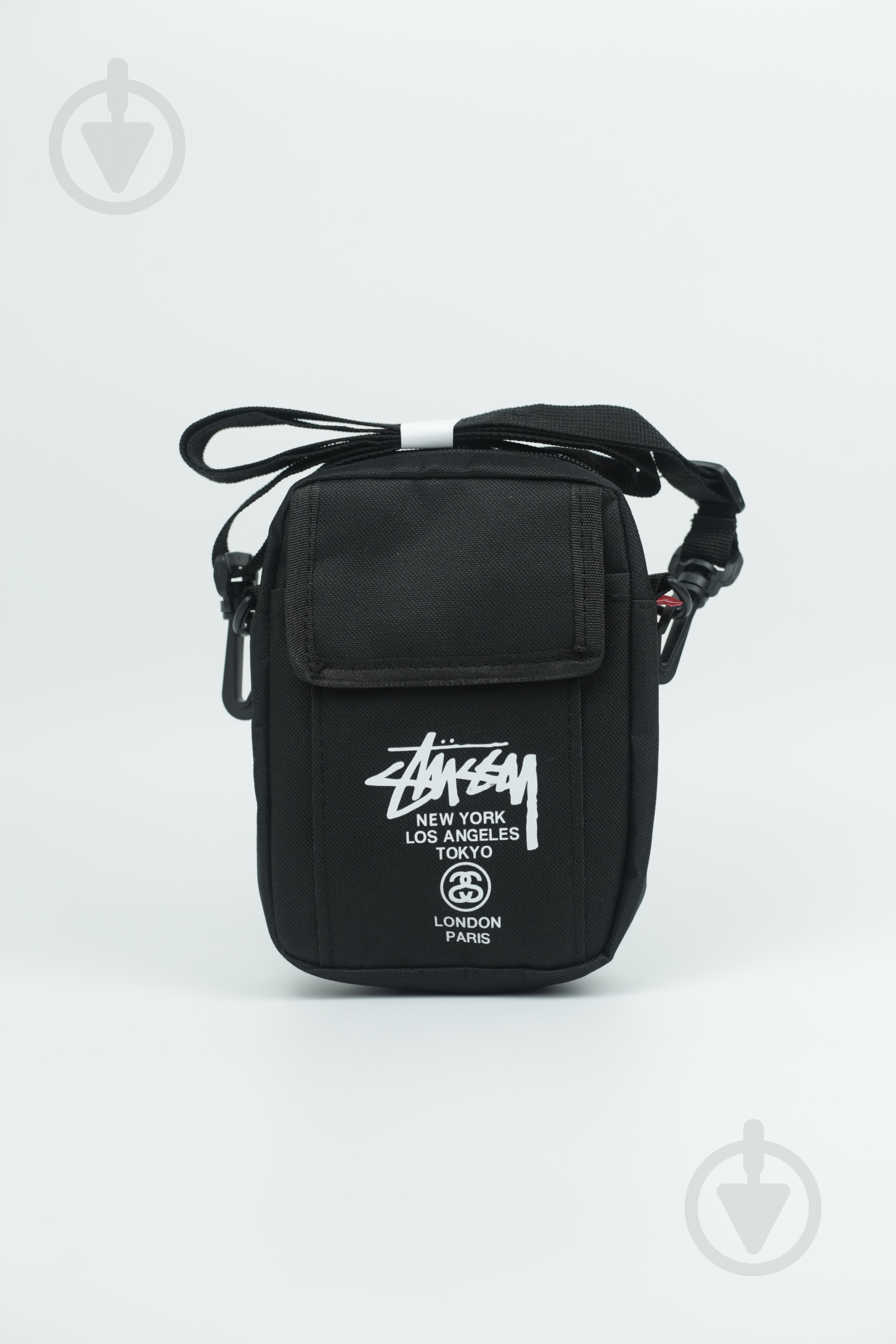 Сумка через плечо Stussy унисекс Черный (IF-00000186)