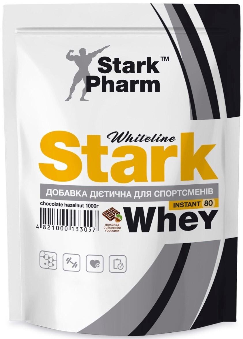 Протеин Stark Pharm Whey 80 1 кг Шоколад с лесными орехами