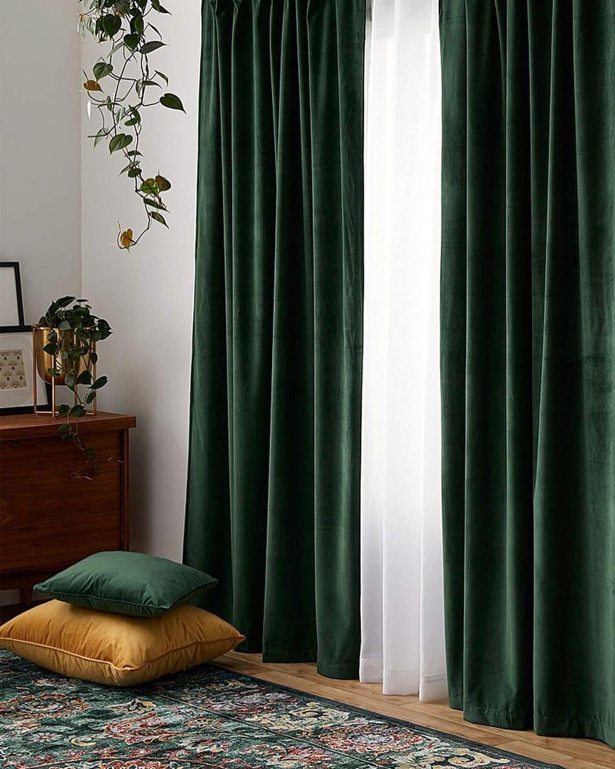 Шторы бархат 2х2,7 м 2 шт. Бирюзовый (7005ш)