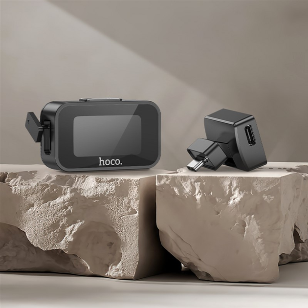 Видеорегистратор Hoco WI-FI DV10 720P/30fps с дисплеем 140° 128GB Черный - фото 8