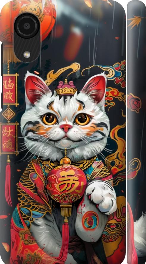 Чехол на Samsung Galaxy A03 Core A032F China Cat v2 (6135m-2539-42517)