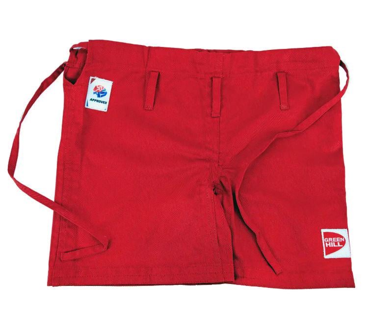 Шорты для боевого самбо Green Hill 160 см Красный (6936116106024)