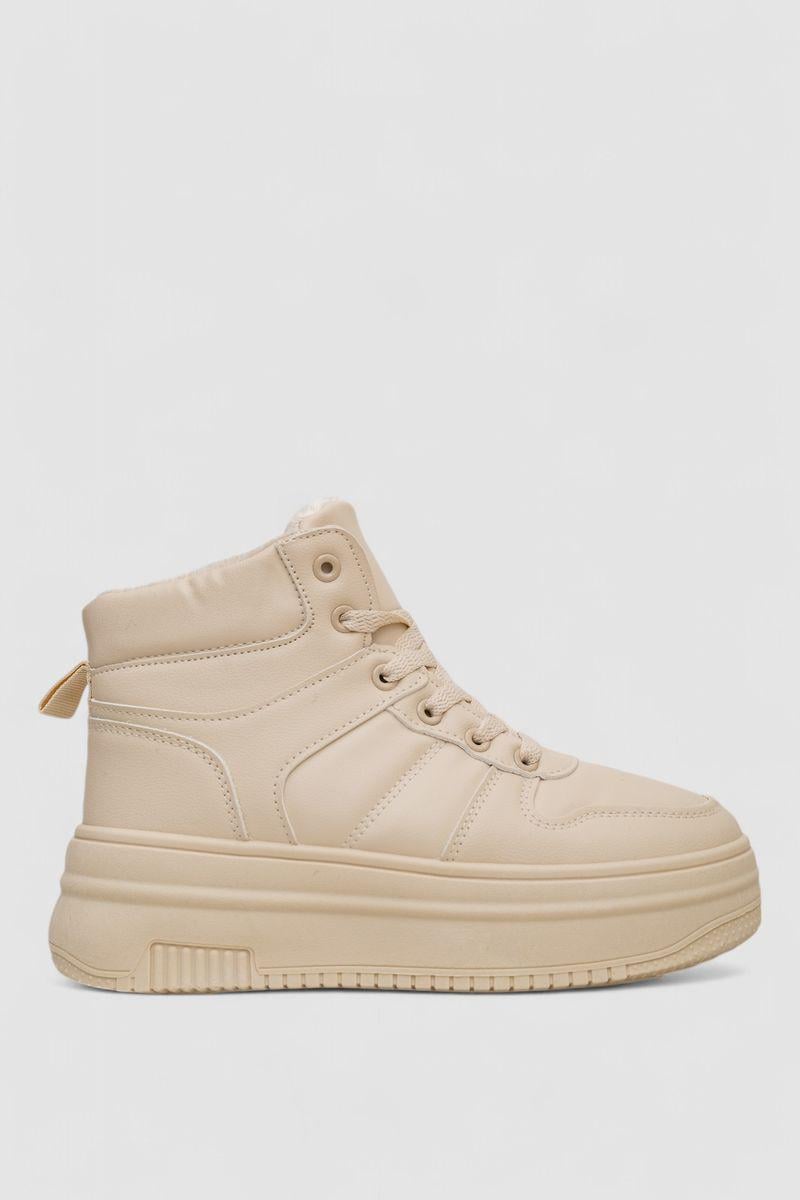 Кроссовки женские зимние Stilli 248RAM014 р. 36 Бежевый (115213_829853)