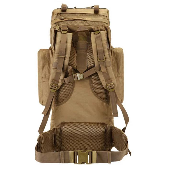 Рюкзак полевой с рамой 75L Coyote (14033705) - фото 3 Рюкзак полевой с рамой 75L Coyote (14033705) - фото 3