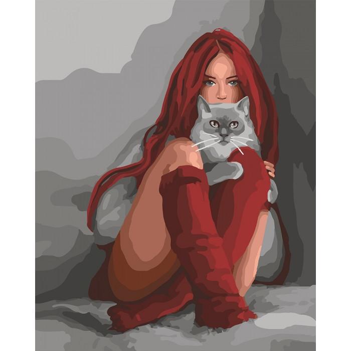 Картина по номерам Идейка Пушистое счастье 40x50 см (skl-КНО4604)