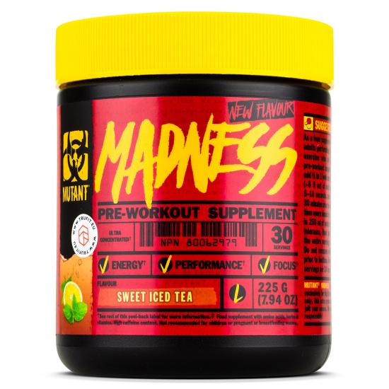 Предтренировочный комплекс MUTANT Madness 225 г Sweet Iced Tea