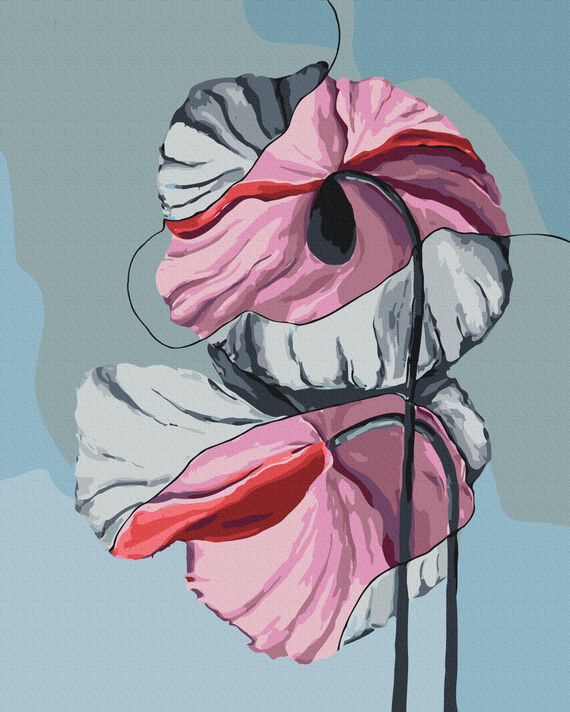 Картина по номерам Brushme Шепот дикой красоты 40x50 см (BS54454)