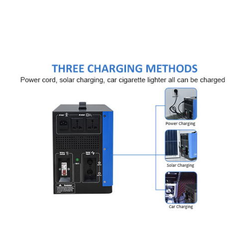 Зарядная станция портативная Anern MPSG-N1000 LiFePO4 1200 Вт/час 1000 Вт (30494023) - фото 5 Зарядная станция портативная Anern MPSG-N1000 LiFePO4 1200 Вт/час 1000 Вт (30494023) - фото 5