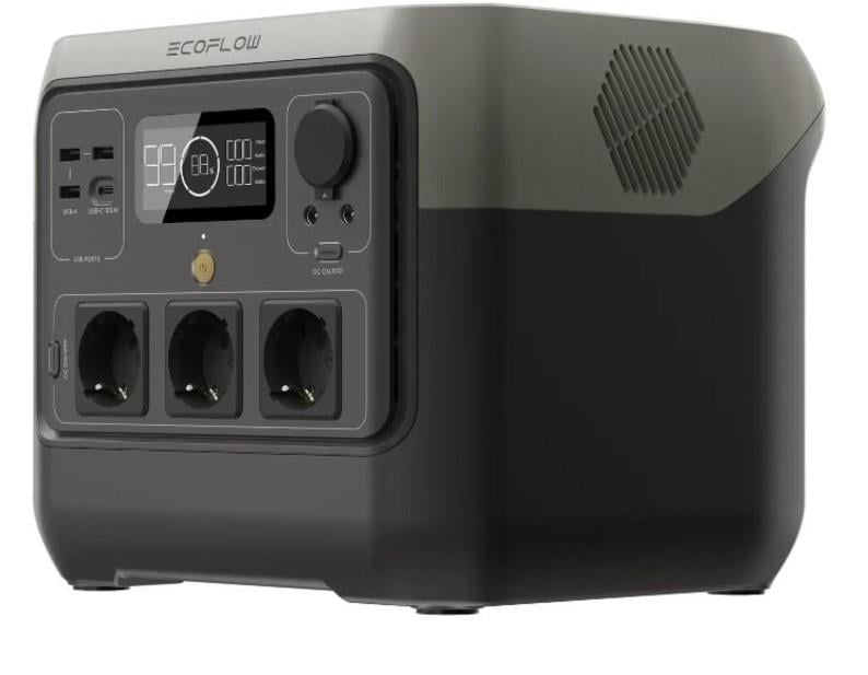 Зарядная станция Есoflow River 2 PRO с евро розетками пик 1600 Вт Зарядная станция Есoflow River 2 PRO с евро розетками пик 1600 Вт
