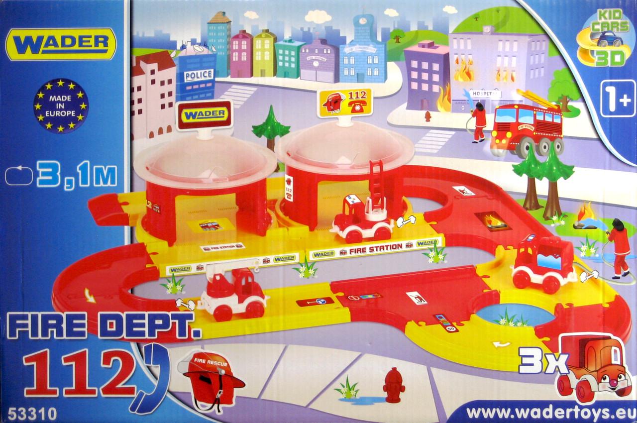 Паркінг Wader 53310 Kid Cars 3D-гараж з дорогою 3,1 м - фото 3