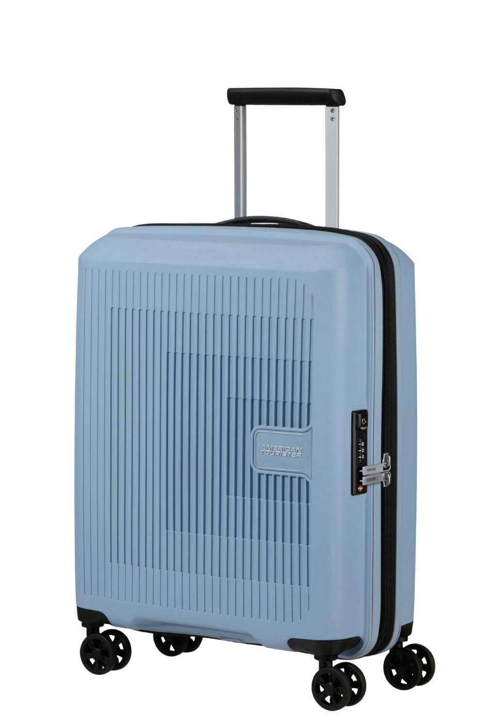 Чемодан American Tourister AEROSTEP 55x40x20/23 см Серый (MD8*08001) - фото 1