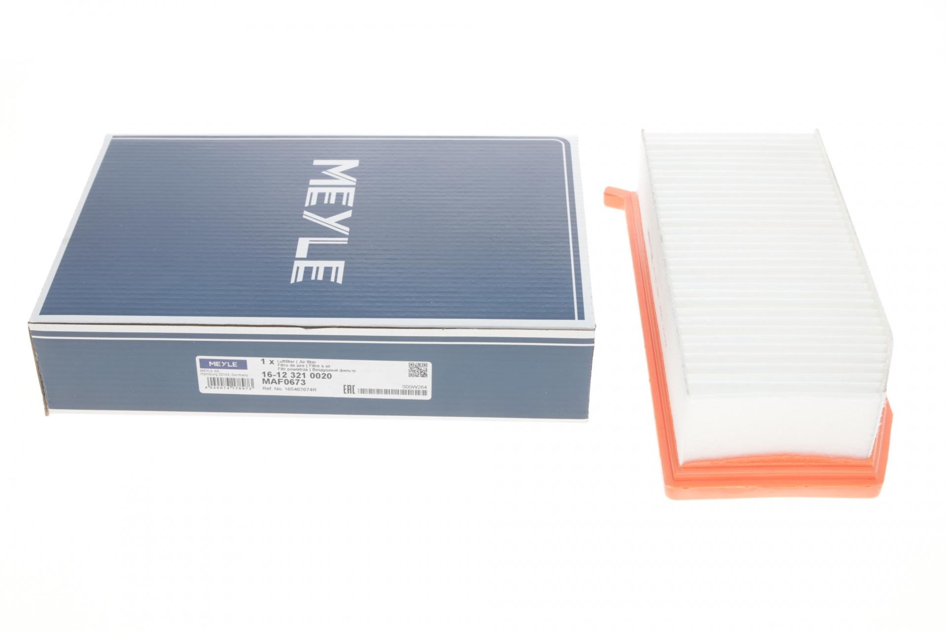 Фильтр воздушный Meyle для Renault Captur I/Clio IV/Dacia Dokker/Duster/Logan/Sandero 12- (16-12 321 0020)