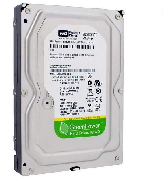 Жорсткий диск Western Digital WD5000AUDX 500 Гб (19569462) - фото 2