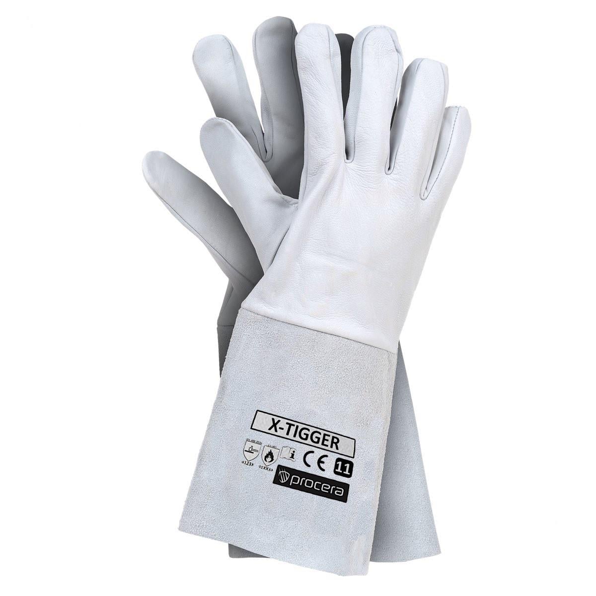 Перчатки краги сварщика ProCera X-TIGGER X-TOUCH W р. 11/XXL Белый (37243703)