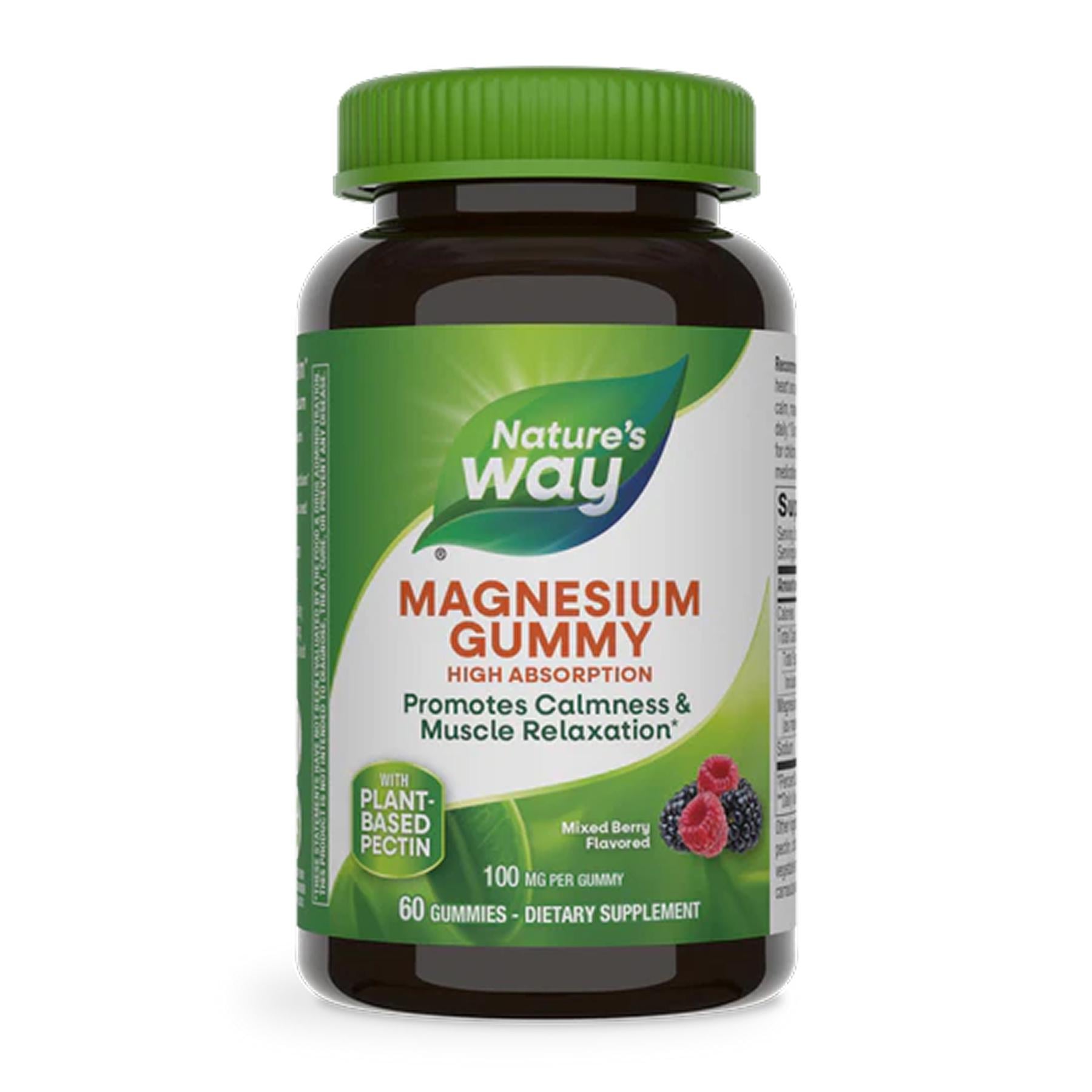 Магній цитрат Nature's Way Magnesium Gummy 60 gummies