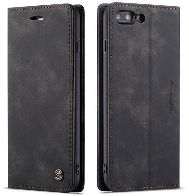 Чехол книжка с магнитом iPhone 6 Plus CaseMe Black (30698-2B)