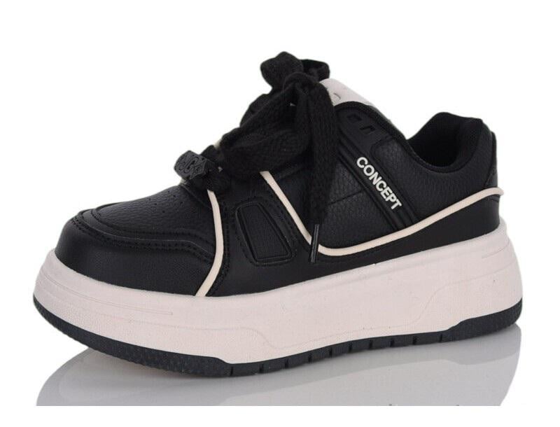 Кроссовки для девочки на платформе Jong Golf 11175-36 р. 36 Черный (1677)