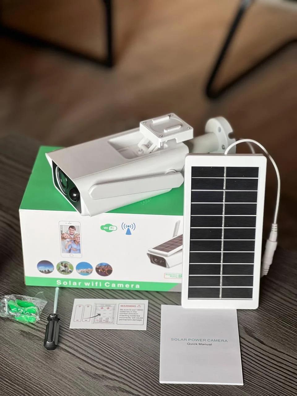 Камера автономна бездротова для зовнішнього відеоспостереження на сонячній батареї IP - фото 3 Камера автономна бездротова для зовнішнього відеоспостереження на сонячній батареї IP - фото 3