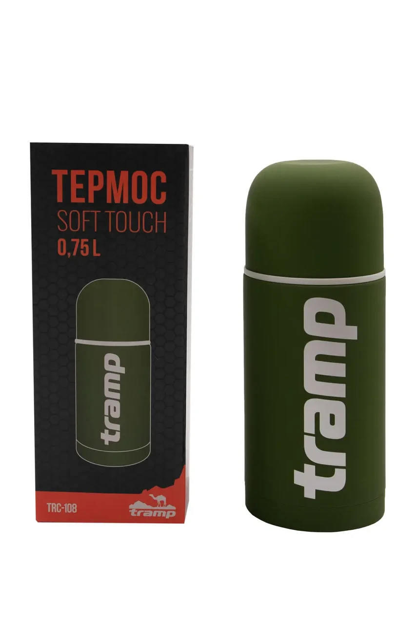 Термос Tramp Soft Touch 0,75 л Хакі (UTRC-108) - фото 3