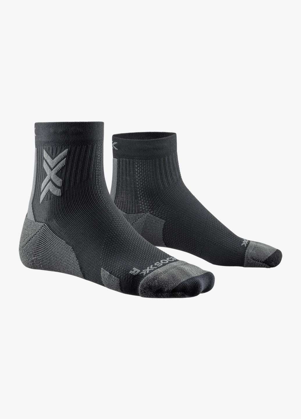 Шкарпетки X-Socks Run Discover Ankle XS-R7DIS24M-B036 р. 45/47 Black/Charcoal (19551883)