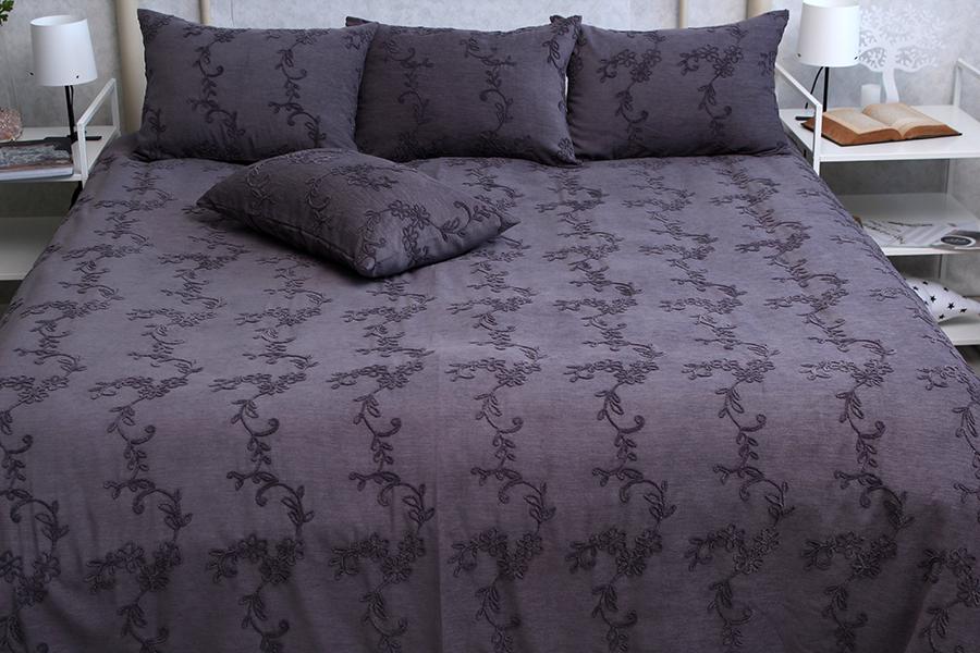 Покрывало Gloria 240x250 см Grafit - фото 1 Покрывало Gloria 240x250 см Grafit - фото 1