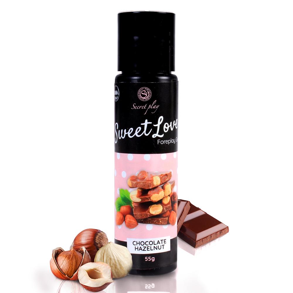 Вкусовой лубрикант Secret Play Chocolate Hazelnut Gel 60 мл - фото 4