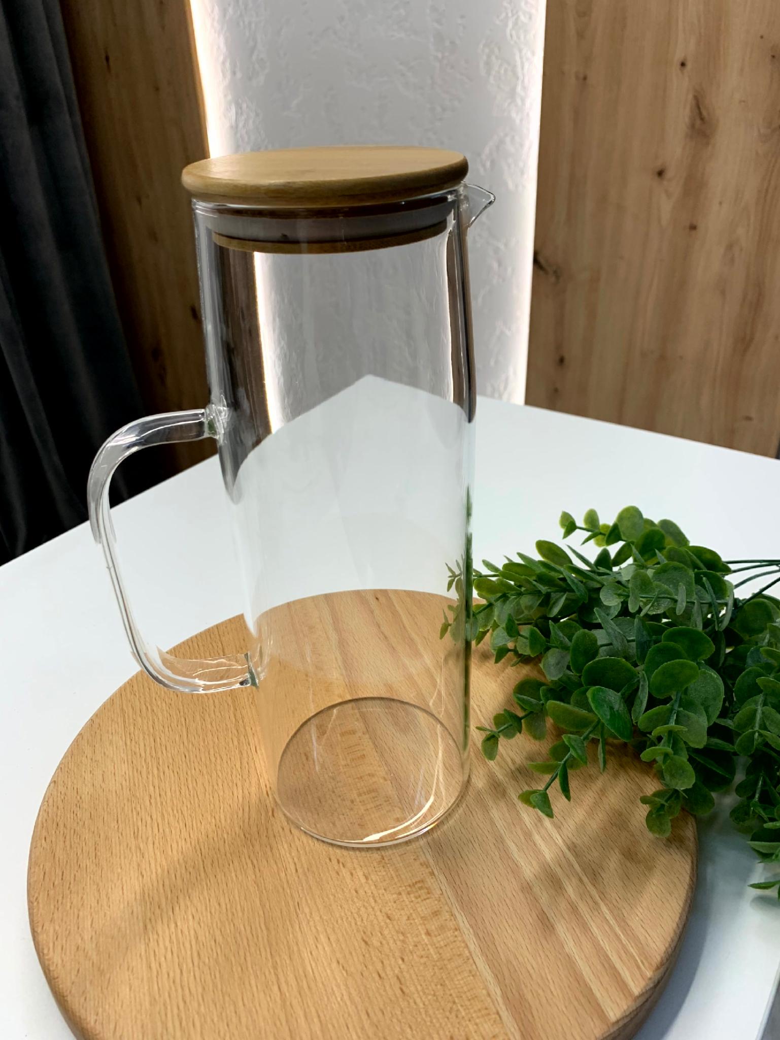 Глек з бамбуковою кришкою Bamboo 1,35 л - фото 1