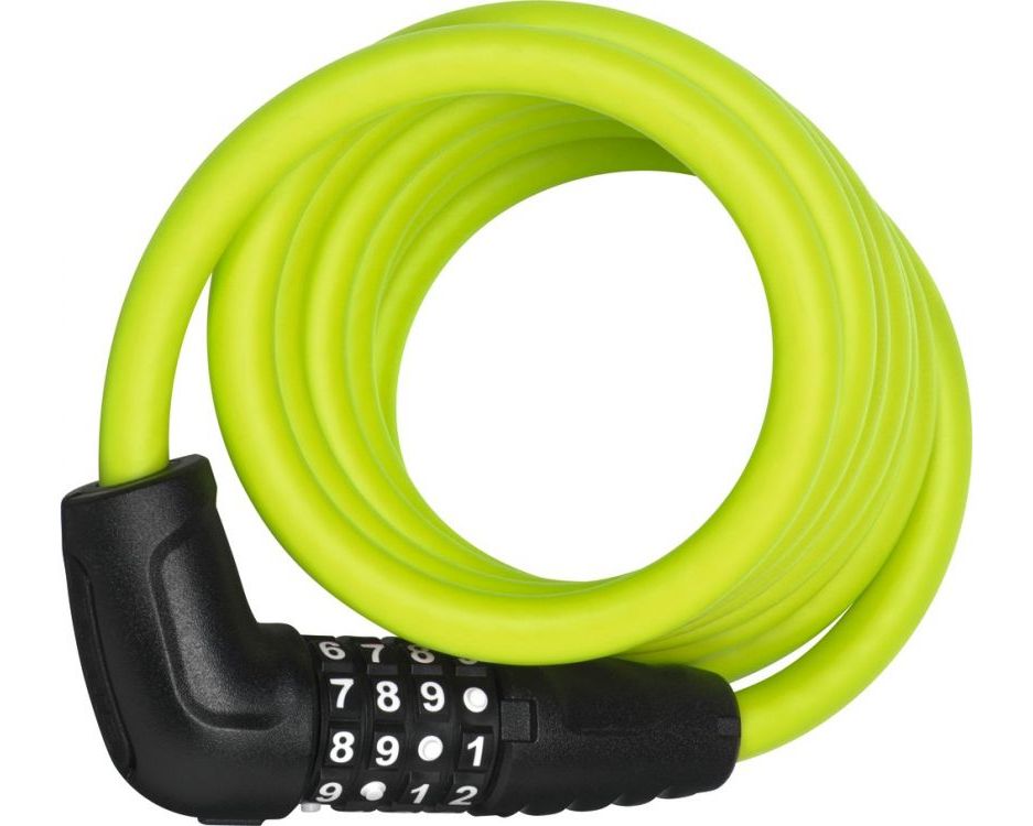 Велозамок ABUS 5510C/180 Numero Lime SCMU