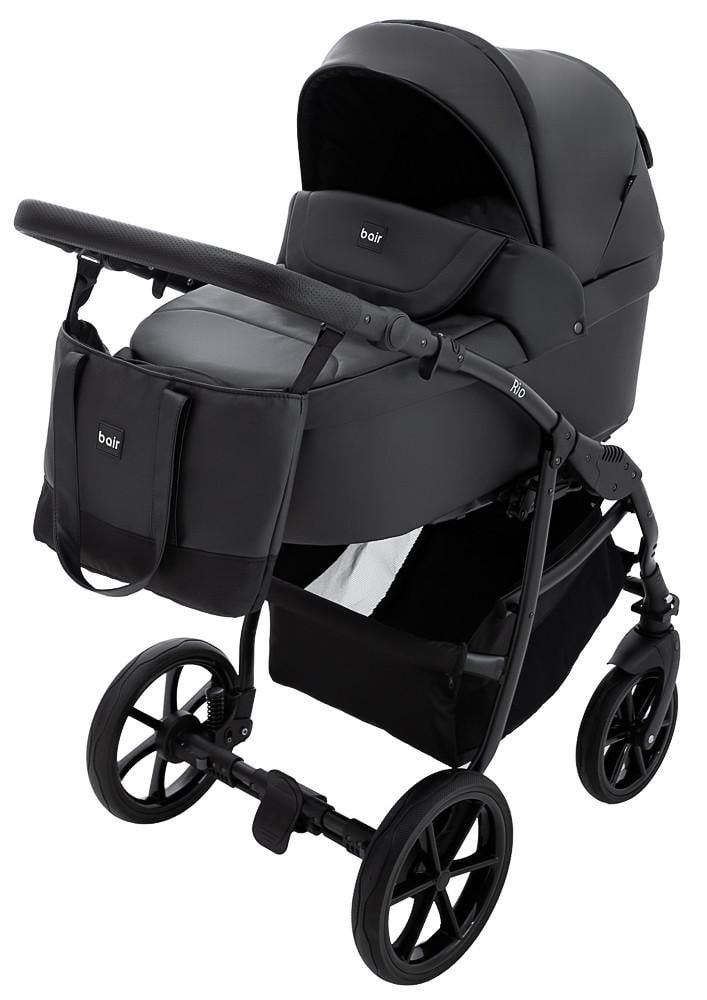 Коляска 2в1 Bair Rio ECO RE-12 Черный (680811)