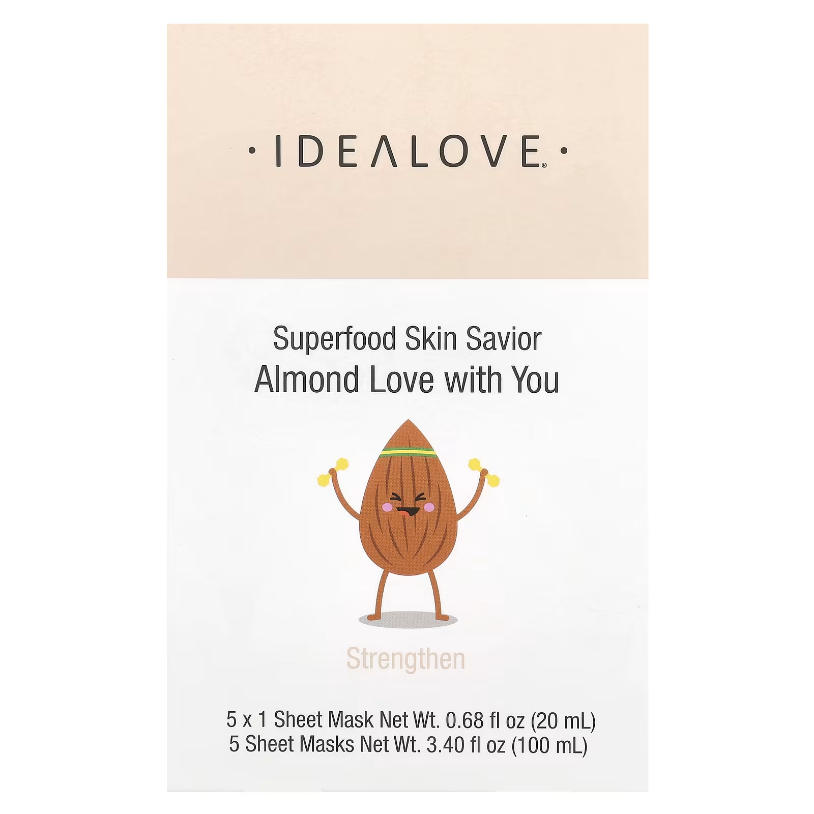 Маска Idealove Superfood Skin Savior с суперфудами миндаль 20 мл Маска Idealove Superfood Skin Savior с суперфудами миндаль 20 мл