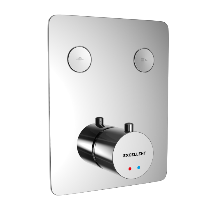 Смеситель для душа Excellent Krotos термостатический Хром (AREX.8045CR)
