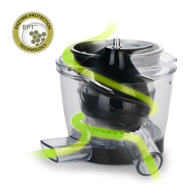 Соковитискач BioChef Atlas Slow Juicer Чорний - фото 3