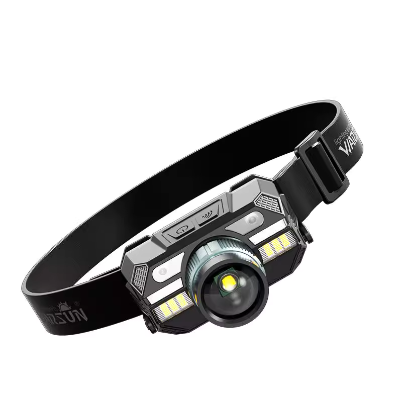 Ліхтар налобний акумуляторний WARSUN WD09 300lm IPX3 червоне світло 18650 з 2000 mAh Type-C Чорний (WARSUN-WD09) Ліхтар налобний акумуляторний WARSUN WD09 300lm IPX3 червоне світло 18650 з 2000 mAh Type-C Чорний (WARSUN-WD09)