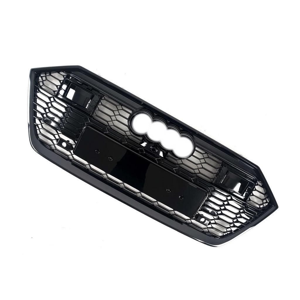 Передняя решетка RS-Style GT Tuning для Audi A7 2018-ABS Черный