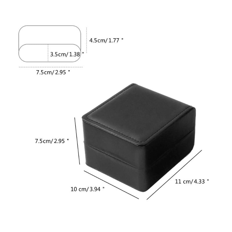 Коробка подарункова для наручного годинника Чорний - фото 2 Коробка подарункова для наручного годинника Чорний - фото 2