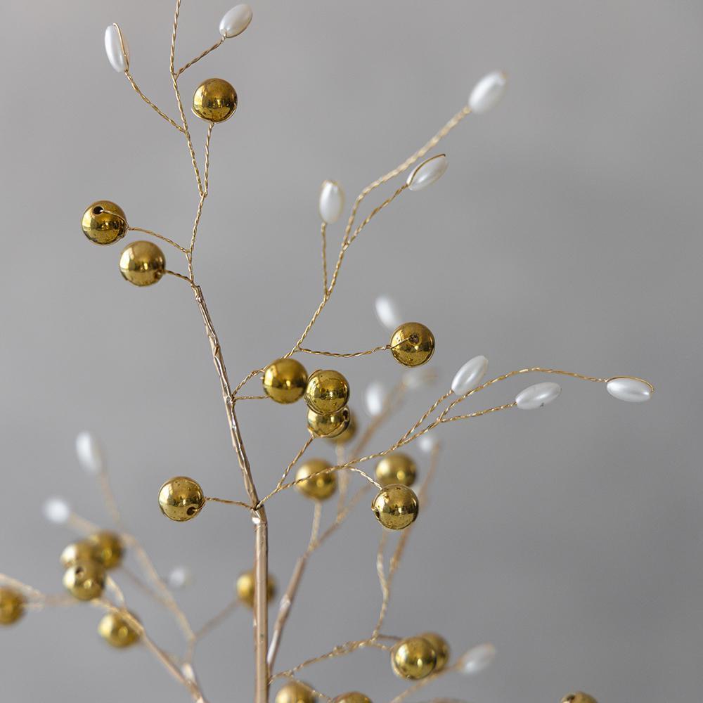 Дерево декоративное Сияние золота 37 см - фото 2